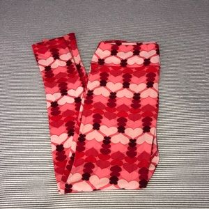 LuLaRoe Heart Leggings
